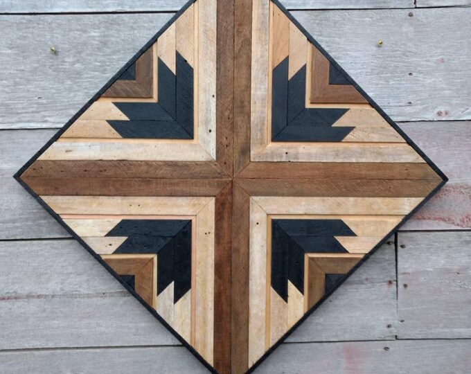 Salvaged Wood Decor, Reclaimed Wood Art, Lath Wall Art, Rustic Decor