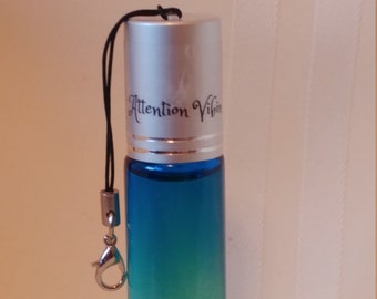 Aromatherapy Roller "ATTENTION Viben" Focusing Blend.  Made with Pure Essential Oil Blend to assist with Focus and Mindfulness.