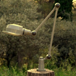 JIELDE lamp model Lacq Vintage industrial 1970