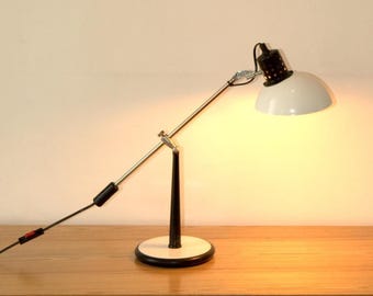Desk lamp brand Aluminor, Made in France, Nice 1980   NO SHIPPING USA