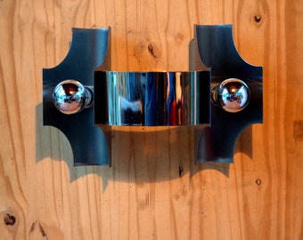 Wall lamp two lights Vintage Design Space Age 1970 NO SHIPPING USA