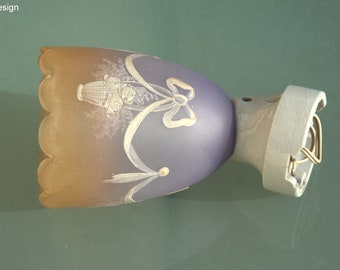 Authentic vintage 1930's Art Deco sconce.  NO SHIPPING USA