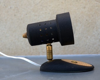 Petite applique ou lampe à poser Aluminor Made in France 1950 NO SHIPPING USA