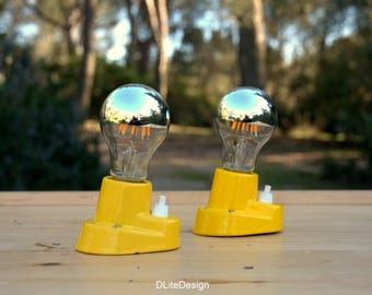 Rare pair of new Italian minimalist sconces from old stock.    NO SHIPPING USA