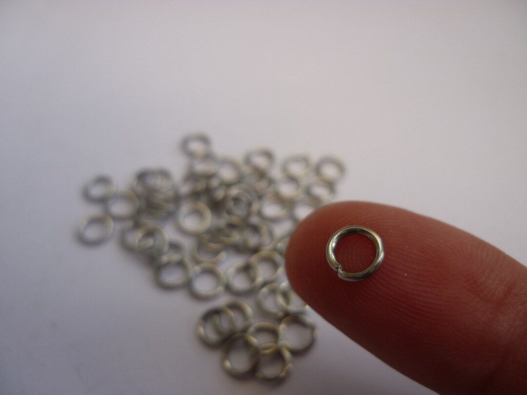 6mm Jump Rings 600PCs Assorted Mix - 6 Colors In Plastic Storage Box - Foto 3