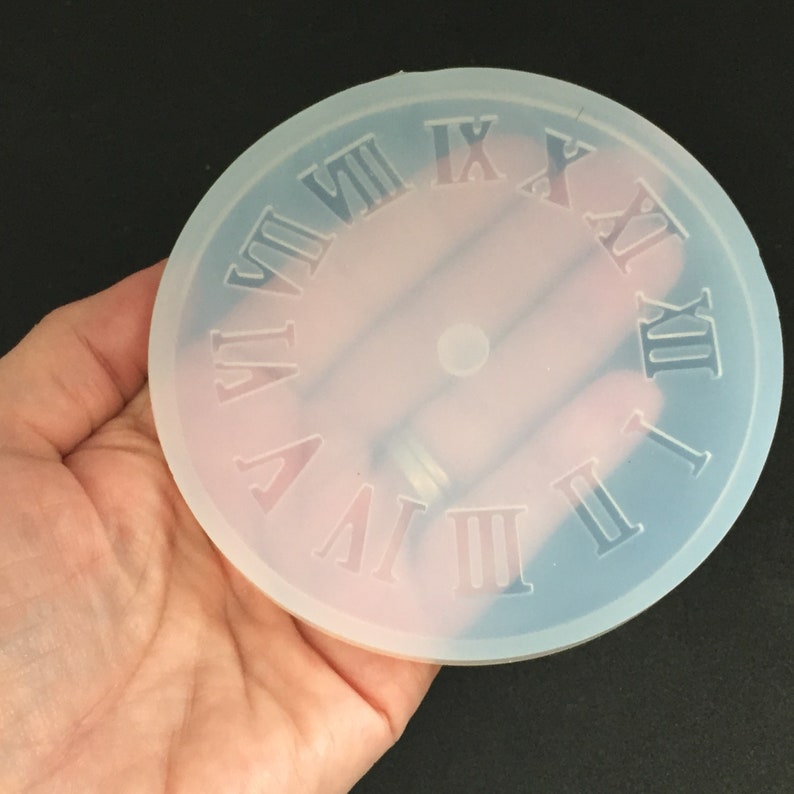 1 Clock Face Resin Mold 10.5cm Dia. MOLD29 Etsy