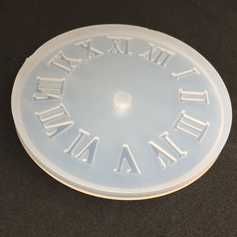 1 Clock Face Resin Mold 10.5cm Dia. MOLD29 Etsy