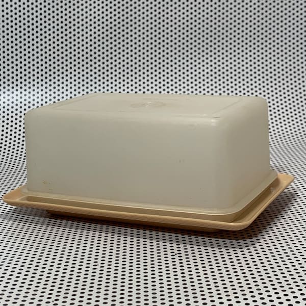 Vintage Tupperware Butter Dish Etsy