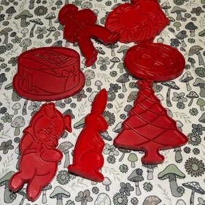 Tupperware Vintage Cookie Cutters Seasonal (7)