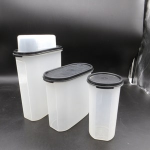 Black Tupperware Modular Mates Storage Specialty Lid
