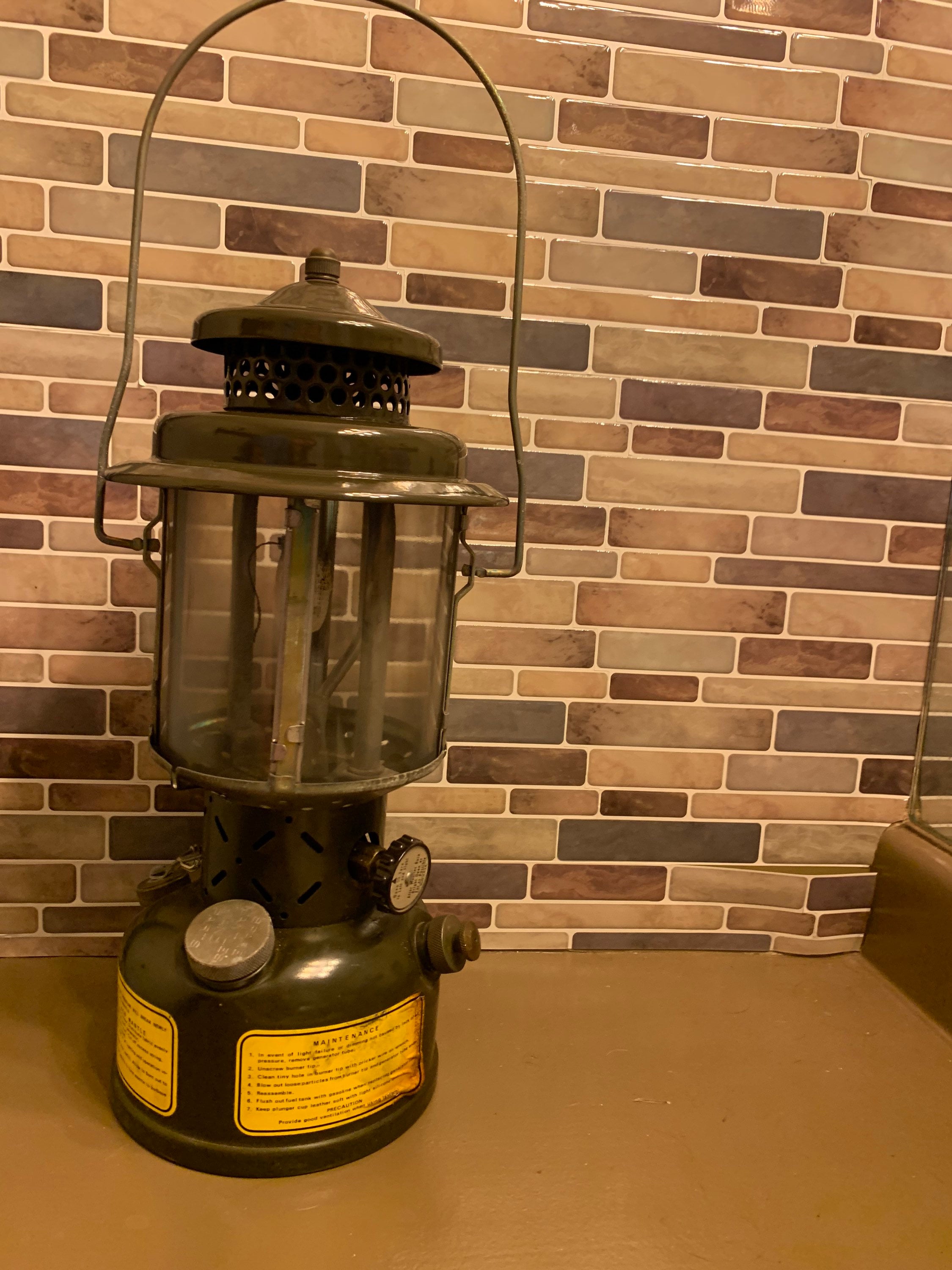 Coleman Vintage Military Lantern Etsy