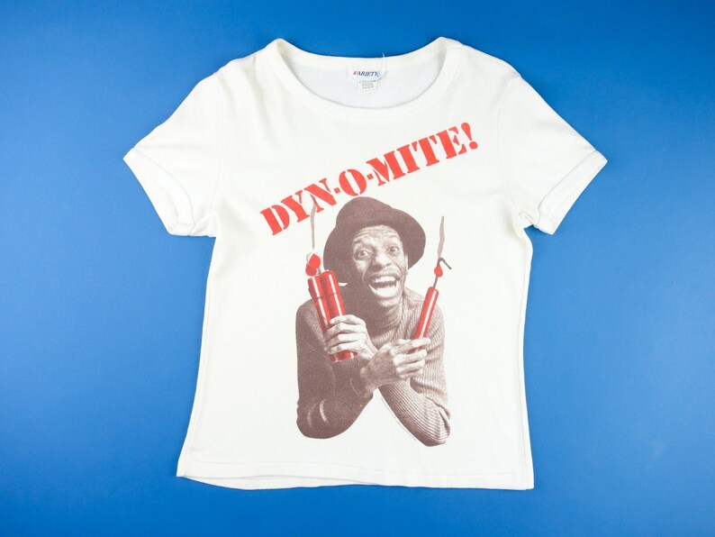 1974 Dynomite Good Times Tv Promo Tshirt 70s Dyn O Mite Tee Etsy