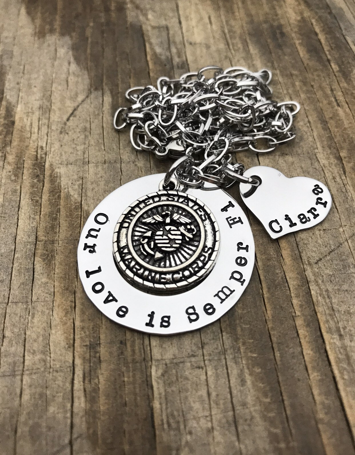 I love on sale my marine necklace