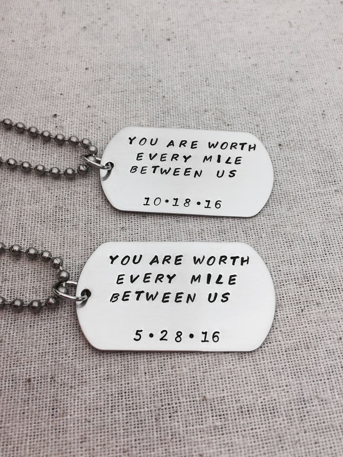 You Are Worth Every Mile Between Us, Couples Gift, Long Distance ...