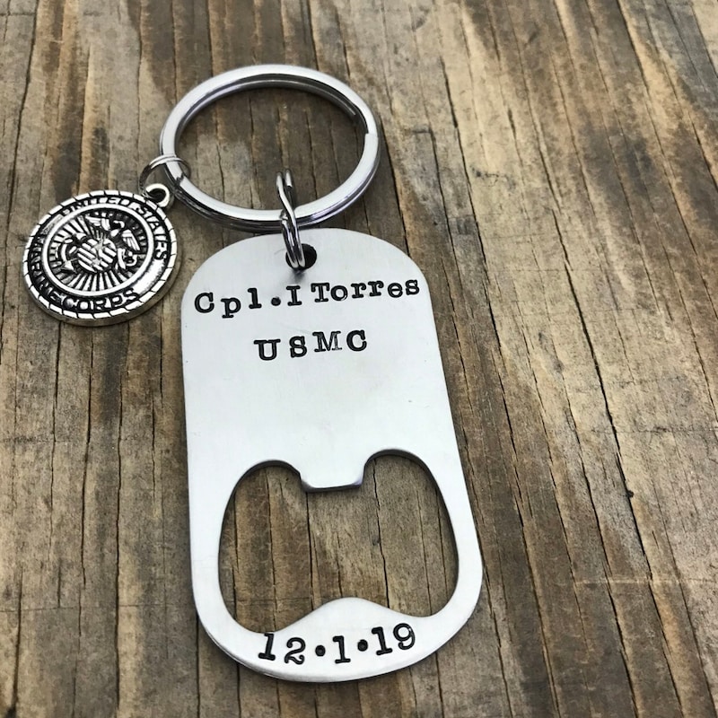 Usmc Keychain - Etsy