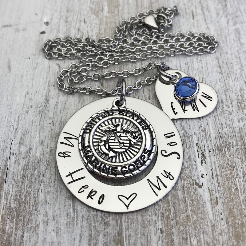 Us Marine Key Chains - Etsy