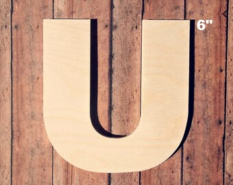 Zentique Wooden Letter Monogrammed U Wooden Letter U Zentique Wooden Letter Monogrammed U Wooden Letter U