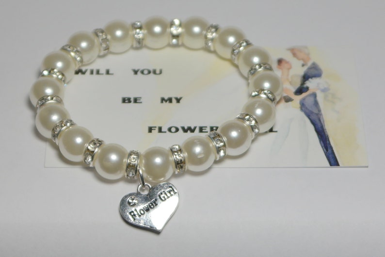 flower girl jewellery set