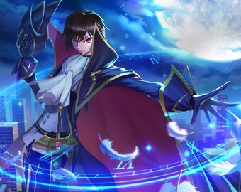 Code Geass Poster Etsy