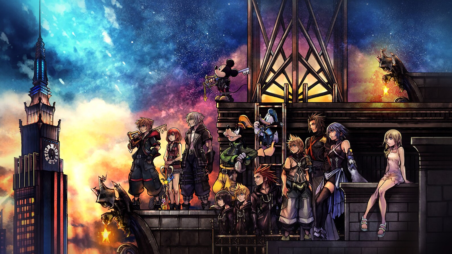 Kingdom Hearts 3 Poster | Etsy