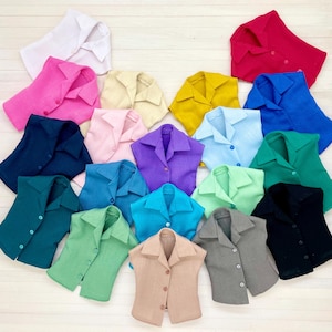 Dolly Basic Collection: Retro Style Shirt for Fashion Dolls by MyDollyDolls®