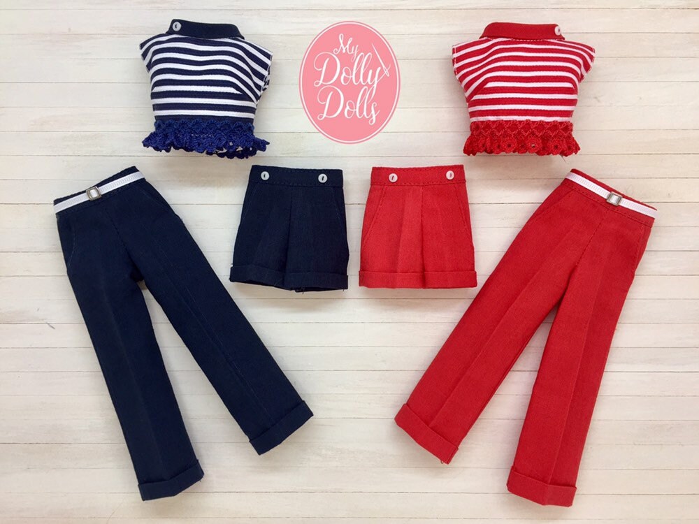 LAST DAYS! Maritime Sunset. Mix and Match Sailor Style Outfit Barbie,…