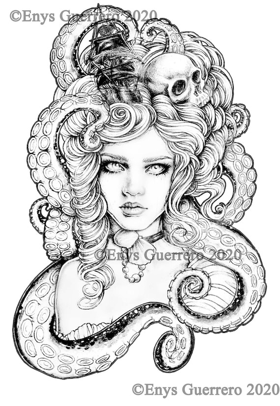 Siren Head Coloring Pages Printable for Free Download