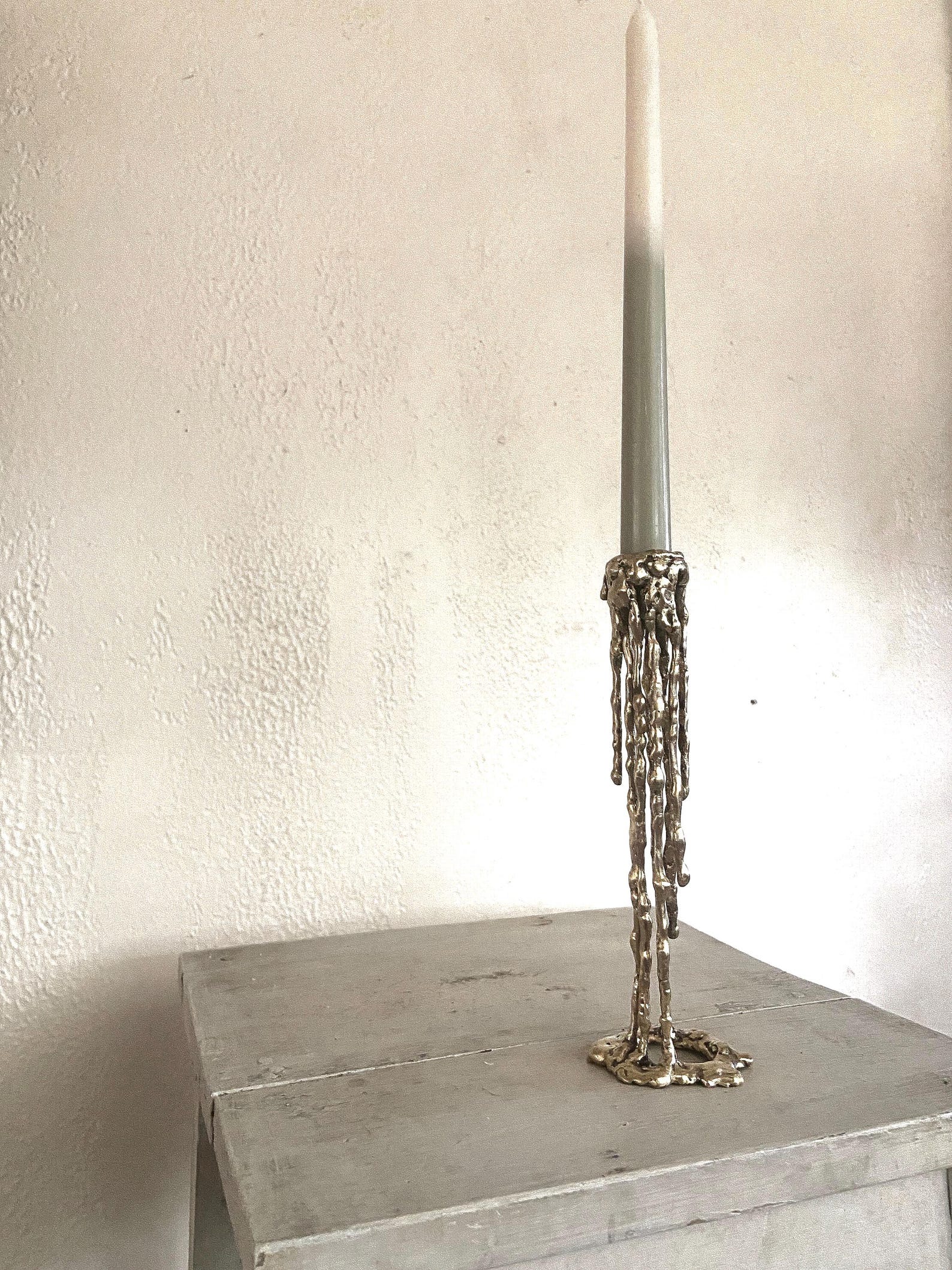 Bronze Drip Candle holder No.2