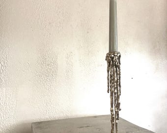Bronze Drip Candle holder No.2