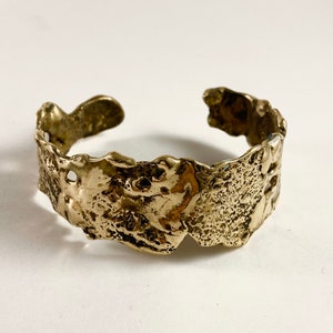 Bronze Coin Cuff