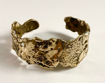 Bronze Coin Cuff