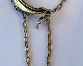 Scarf and Chain Necklace