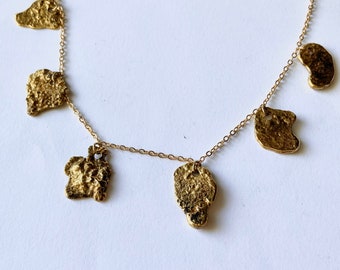 Six of Pentacles Necklace