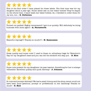 May include: Five customer reviews with five stars each. The reviews are positive and highlight the quality and quick delivery of the product. The reviews also mention the product's use for Valentine's Day and as a gift for a teacher.