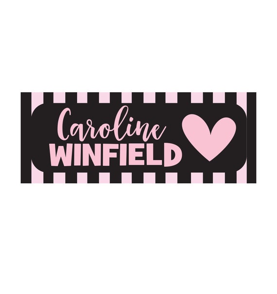 Day Care Labels Dishwasher Safe Labels Baby Bottle Labels Chevron Smiles Kids School Labels