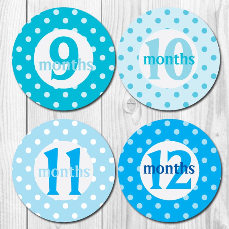 Milestone Stickers Stickers for Baby/'s First Year Monthly Baby Stickers Bodysuit Stickers Photo Prop Stickers Baby Boy Monthly Stickers