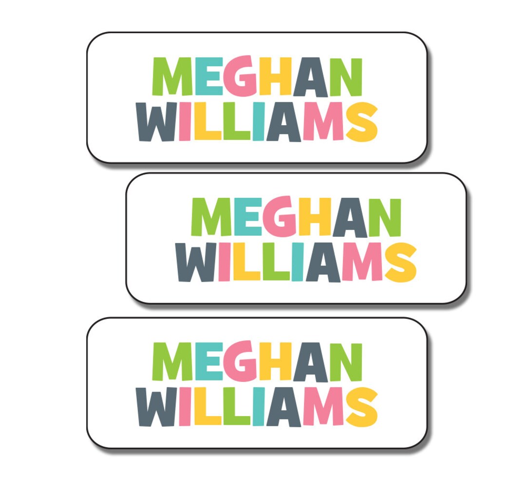 Daycare Labels Labels School Supply Stickers Waterproof Labels