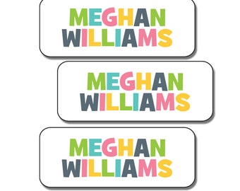 Etiketten voor kinderopvang | Etiketten | Stickers schoolbenodigdheden | Waterdichte labels | Gepersonaliseerde naamlabels | Vaatwasmachinebestendig | Kinderopvang | Ontwerpen voor meisjes