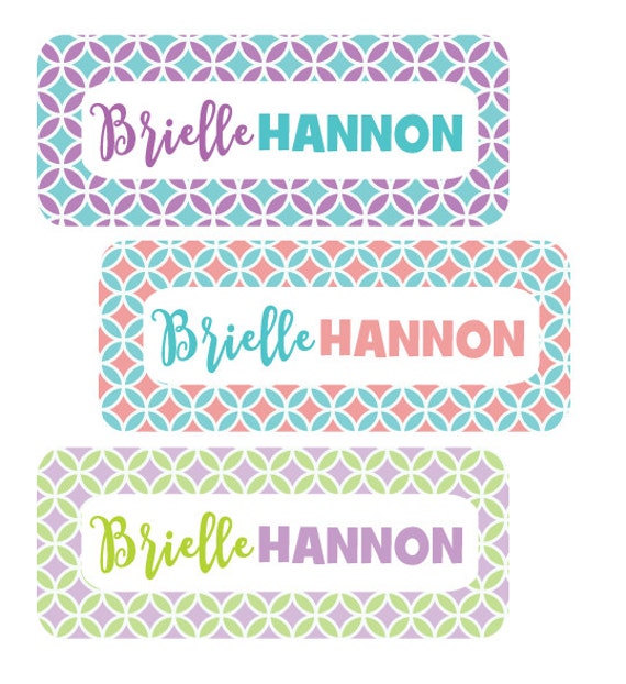 Personalized Daycare Labels for Kids, Custom Name Stickers Kids