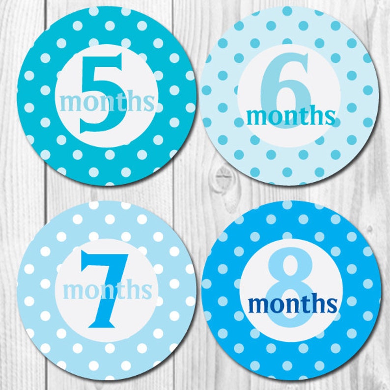 Milestone Stickers Stickers for Baby/'s First Year Monthly Baby Stickers Bodysuit Stickers Photo Prop Stickers Baby Boy Monthly Stickers