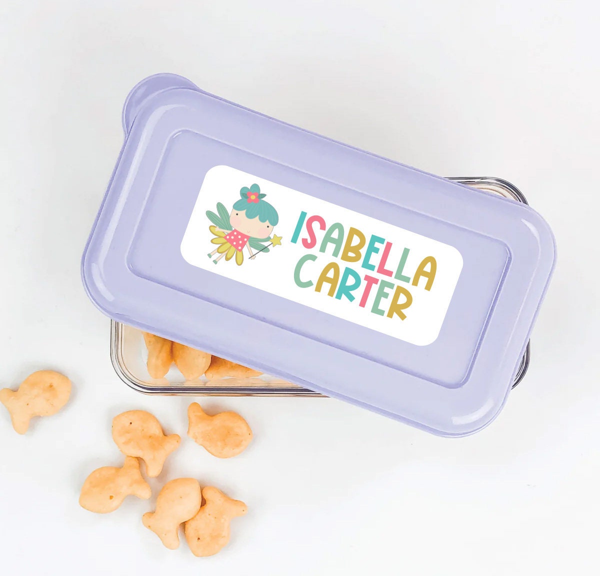 School Name Labels for Kids, Personalized Waterproof Dishwasher Safe ...