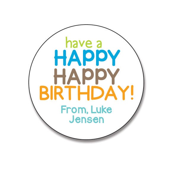 Cadeau Personnalise Stickers Stickers Joyeux Anniversaire Etsy Cadeau Personnalise Stickers Stickers Joyeux Anniversaire Etsy