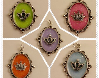 Color Crown Pendants