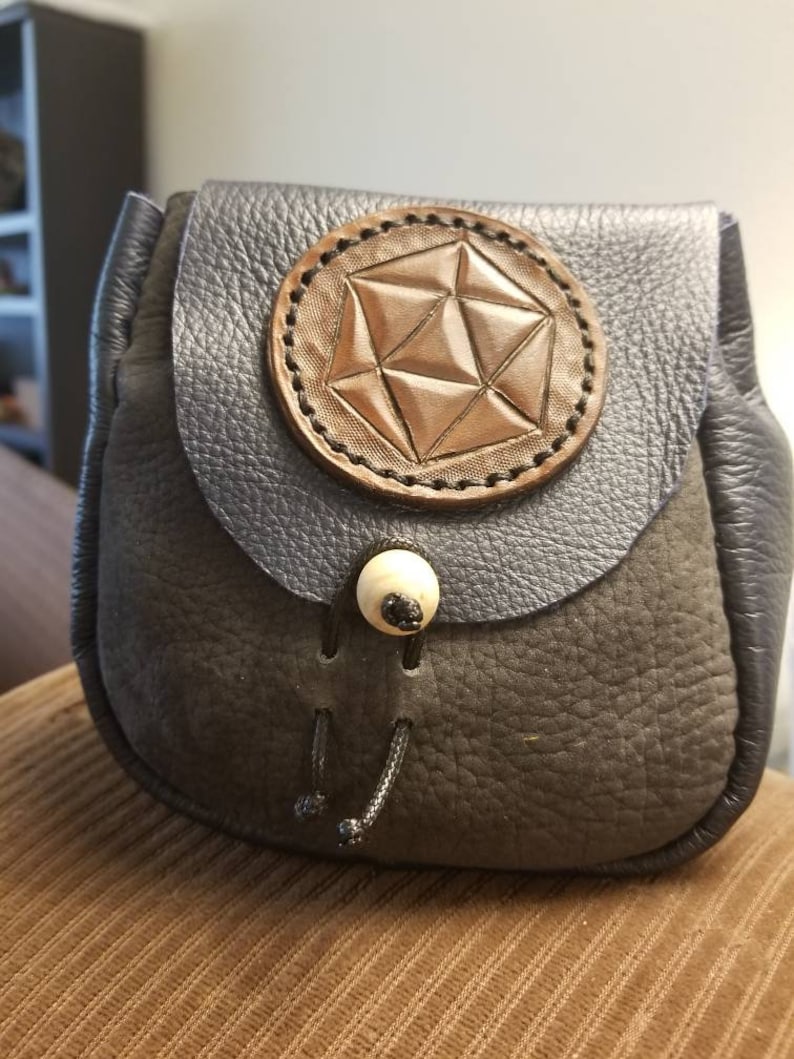 Relic Leather Dice Bag or Coin Purse. Great for Dungeons and Etsy