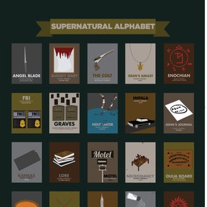 Supernatural Alphabet
