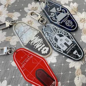 Flanagan Universe Hotel Keychains