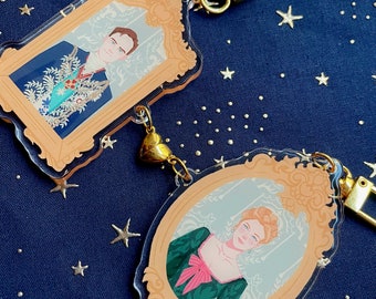 Peter & Catherine Portait Magnet Charms