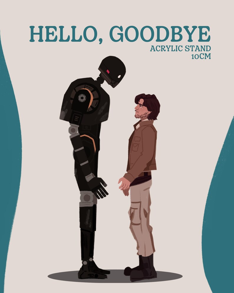Hello, Goodbye Acrylic Stand - Etsy