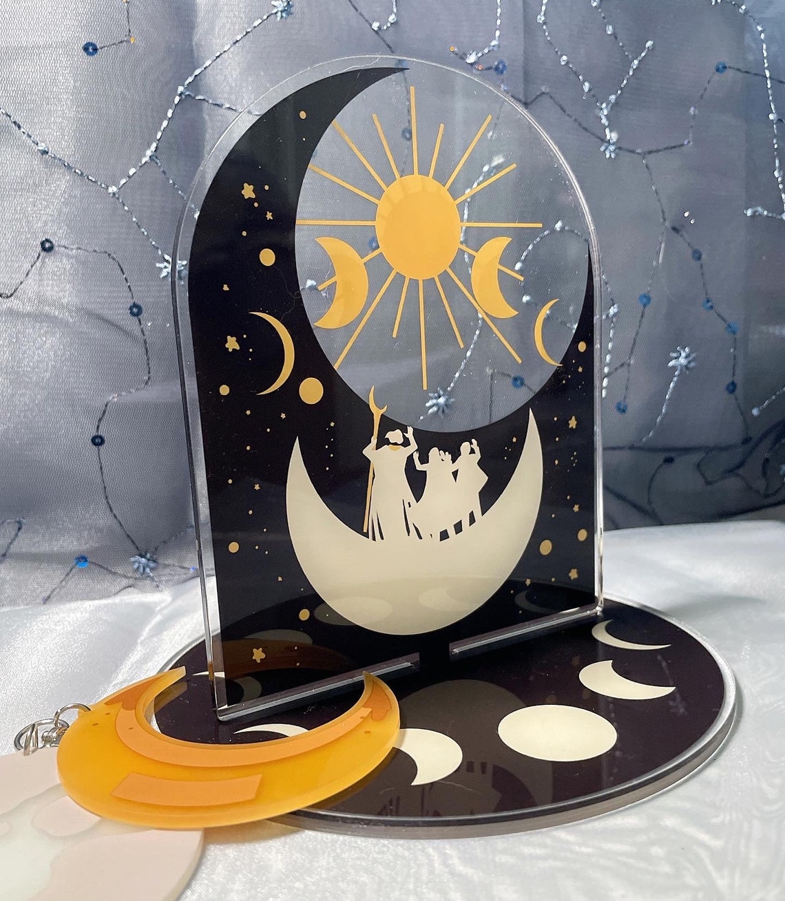 Phases of the Moon Acrylic Stand - Etsy