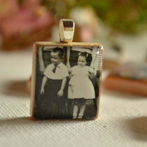 Sunday Best - Scrabble Tile Pendant - Teacher Gift - Mother's Gift - Photography Gift